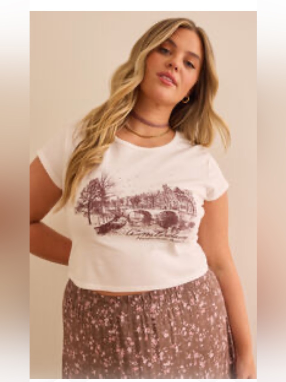 Arula Amsterdam Baby Graphic Tee NWT 2X